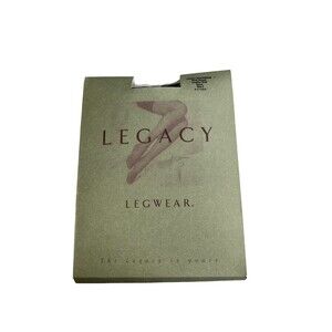 Legacy Legwear Shapewear Longline Brief Tights Size E Black New